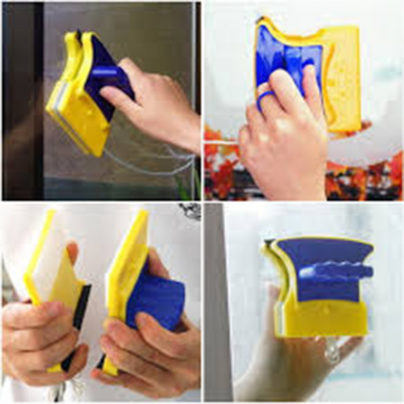 Магнітна щітка для миття вікон із двох сторін Glass Wiper