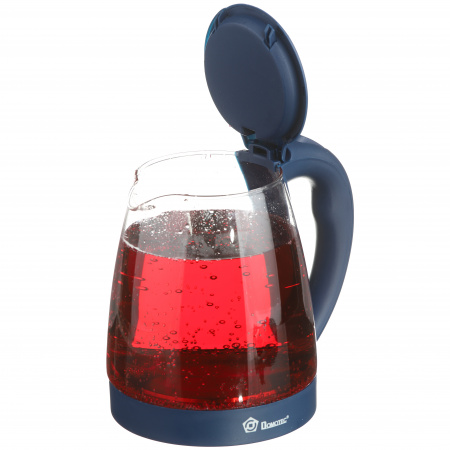 Електрочайник скло Domotec 2.2 л (MS-8211) Deep blue