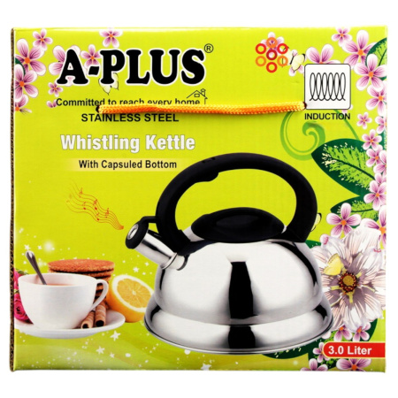 Чайник A-PLUS зі свистком 3.0 л (1334-WK)