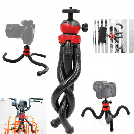 Штатив гибкий для телефона, фотоаппарата Flexible Tripod Li31