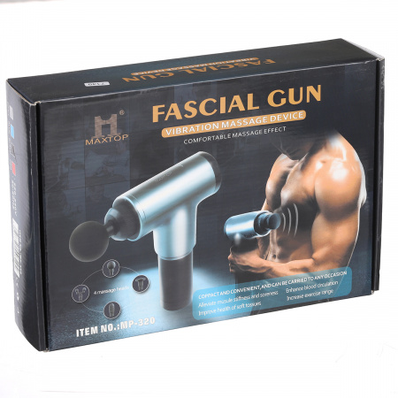 Массажер мышечный Fascial Gun 