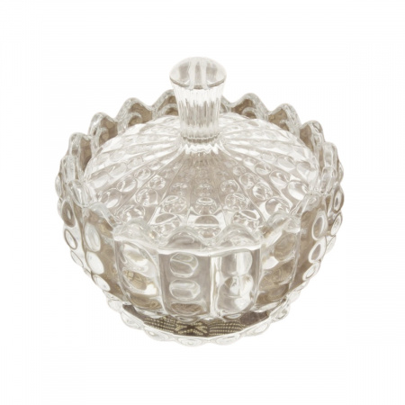 Конфетница-сахарница DOYALEX GLASS (2155) Стеклянная