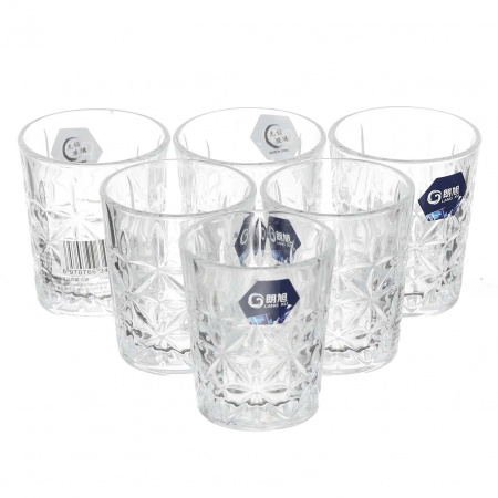 Набір чарок Lang Xu Glass 50 мл 6 шт (4004)