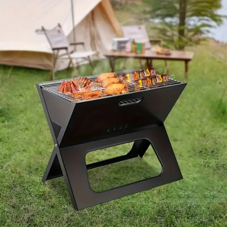 Мангал розкладний BBQ на 9 шампурів (8018)