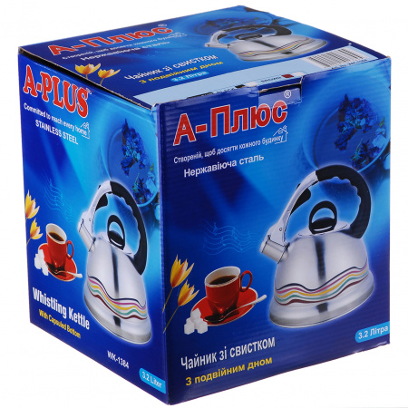 Чайник на газ A-PLUS 3.2 л (1384)