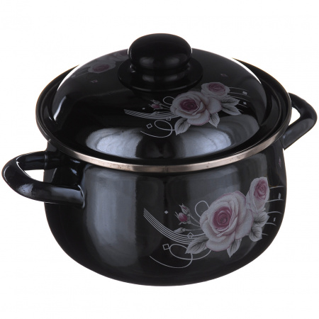 Кастрюля эмалированная A-PLUS 2.5 л 18 см (1345)
