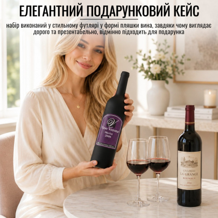 Набір сомельє для вина Wine bottle 5 предметів (5 WB) 