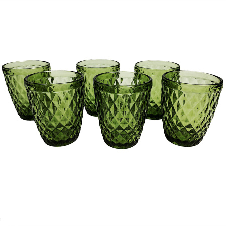 Набор стаканов Garbo Glassware 6 шт (5209DZS) Green