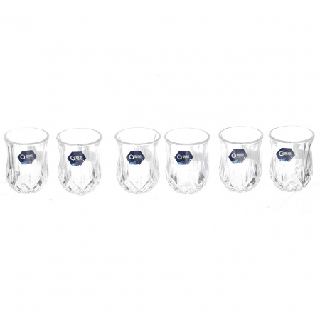 Набор рюмок Lang Xu Glass 52 мл 6 шт (1506 LXY)