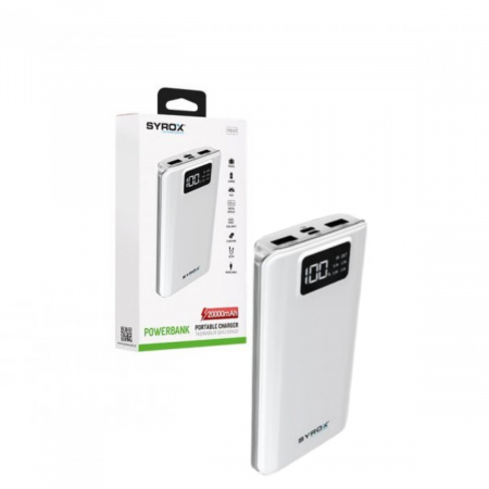 Мобильная зарядка Power Bank SYROX PB107 20000 mAh