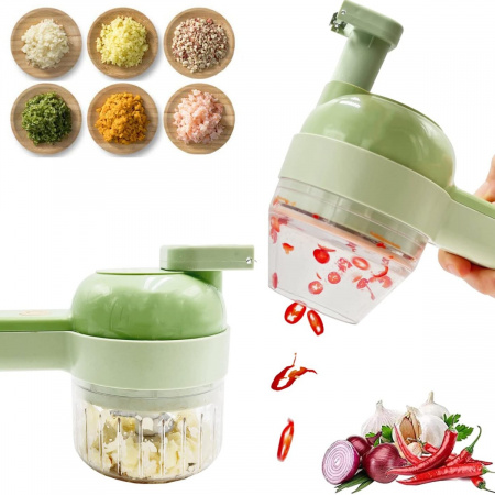 Подрібнювач ручний електричний Food Chopper Catling 4 в 1 