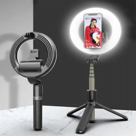Селфи палка с пультом и подсветкой Selfie Stick L07 (7332)
