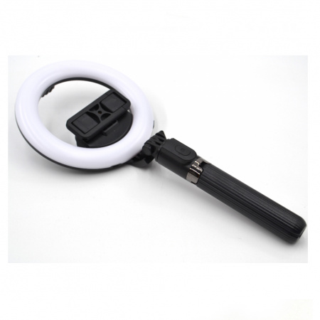 Лампа для селфі на штативі з пультом Selfie Stick L07 BT+Led підсвічування