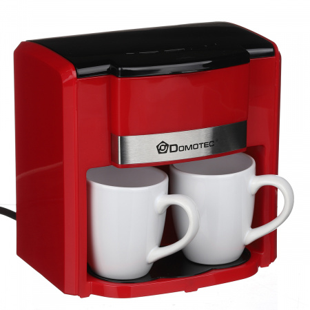 Кофеварка + чашки Domotec (MS-0705)