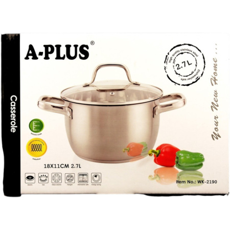 Кастрюля A-PLUS 2.7 л (2190)