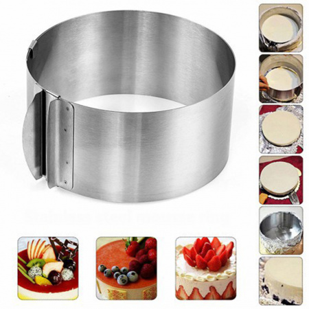 Форма раздвижная CAKE RING 8 см (612LC) Круглая