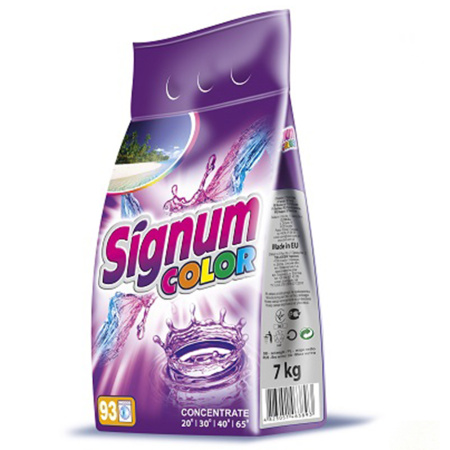 Стиральный порошок SIGNUM color 7 кг п/э
