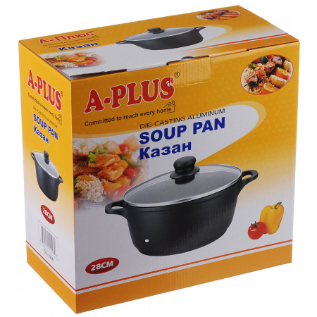 Казан з антипригарним покриттям A-PLUS 28 см 6.7 л (1996)