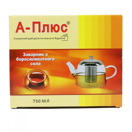 Заварочный чайник A-PLUS 0.75 л (1036)