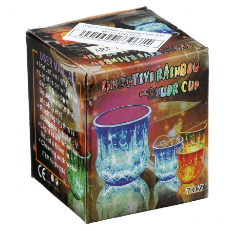 Склянка з підсвічуванням 200 мл FLASH CUP