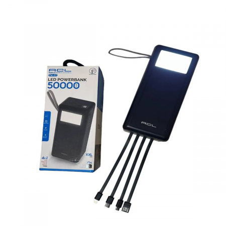 Мобільна зарядка Power Bank ACL PW-07 50000 mAh