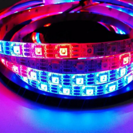 LED 5V 5050 +mic, music RGB Комплект (50)
