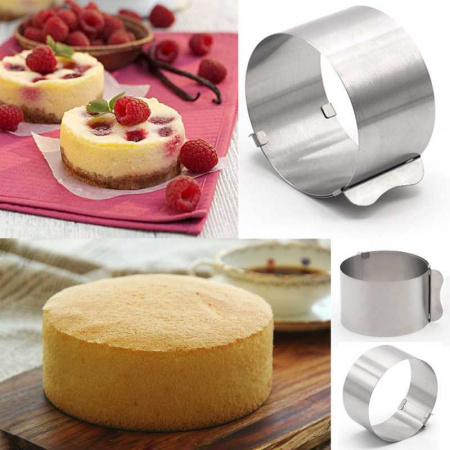 Форма раздвижная CAKE RING 8 см (612LC) Круглая