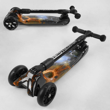 Самокат_трехколесный_Best_Scooter_43-635_MAXI_(6)_складной_алюминиевый_руль_3_колеса_PU_со_светом_пе