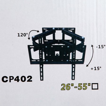 Кронштейн для телевизора Flat Panel 26-55" CP-402 