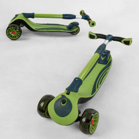 Самокат_трехколесный_С-04909_Best_Scooter_(4)_складной_алюминиевый_руль_3_колеса_PU_со_светом_d=12_с