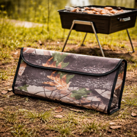Чехол на мангал чемодан 8 шампуров KITUA BBQ 50 х 28 х 6 см (УК-М8-Ч)