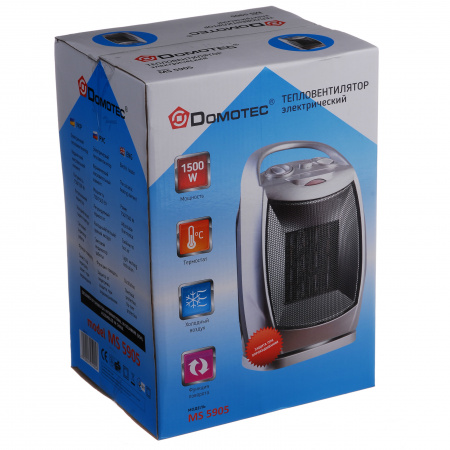 Тепловентилятор Domotec MS-5905 (1500 Вт)