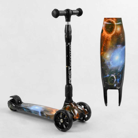 Самокат_трехколесный_Best_Scooter_43-635_MAXI_(6)_складной_алюминиевый_руль_3_колеса_PU_со_светом_пе