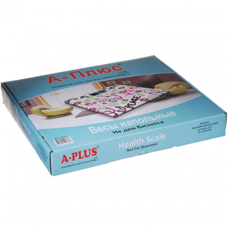 Весы напольные A-PLUS до 180кг (1677)