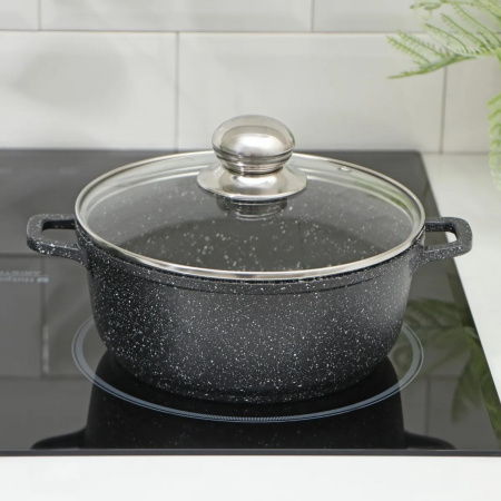 Каструля Styleberg 5.8 л (ST-3024) Гранітне покриття