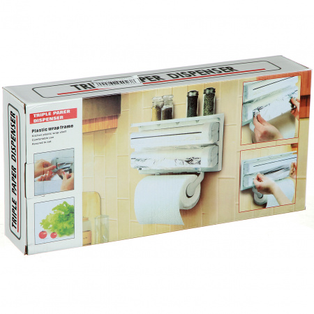 Кухонный держатель Triple Paper Dispenser 3 в 1 (5821)