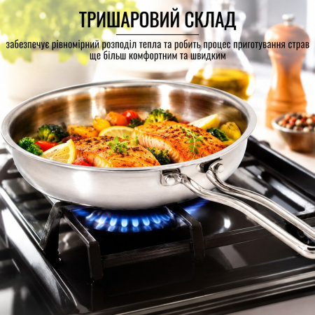 Сковорода STYLEBERG TRIPLY 20 см (0415)