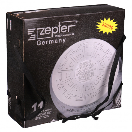 Набор кастрюль ZEPTER 21 предметов (8002 MR)