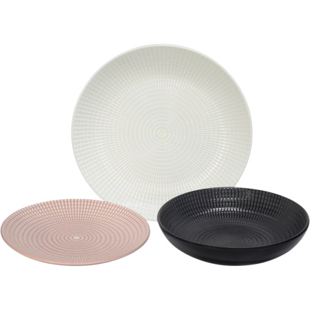 Набір столового посуду Piece Stoneware 18 предметів (MC5584-2) 