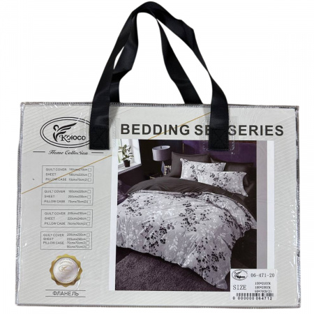 Постельное белье полуторное KOLOCO BEDDING фланель (40753) 