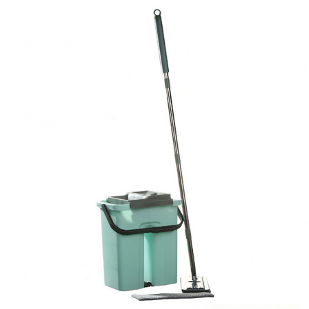 Швабра с ведром Flat Mop автоматический отжим