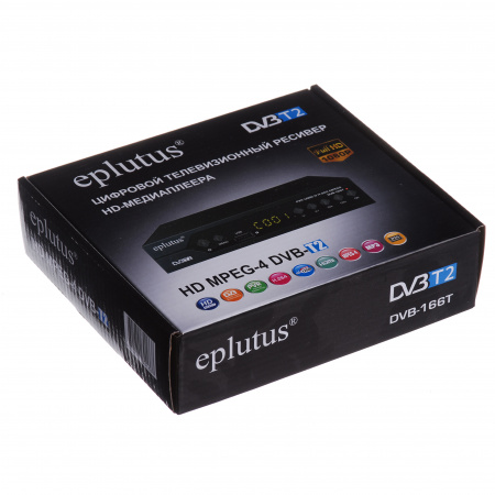 Цифровий ТВ-ресивер DVB-T2 Eplutus DVB-166T
