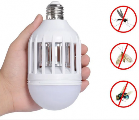 Лампочка відлякувач від комарів Zapp light (5052)
