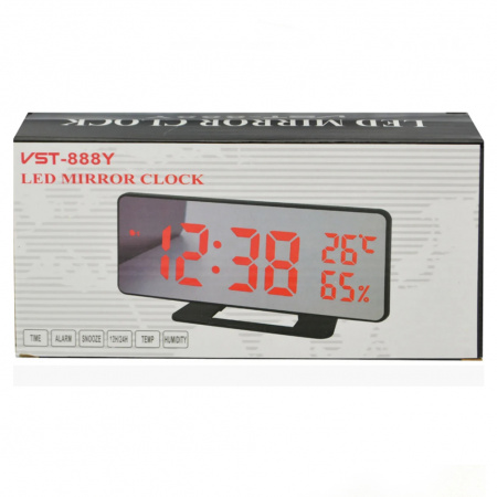 Настольные часы Led Clock VST-888 Зеленая подсветка