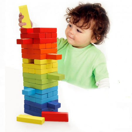 Настольная игра Дженга Toys "Вежа" 54 детали (7362)