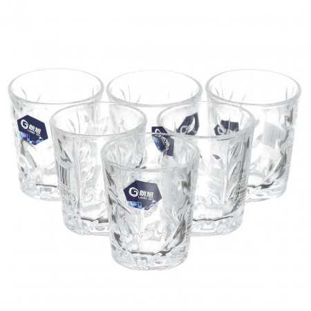Набір чарок Lang Xu Glass 50 мл 6 шт (4005 LX)