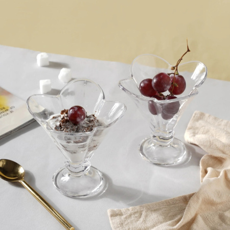 Набір креманок Garbo Glassware "Ice" 230 мл 6 шт (R35575)