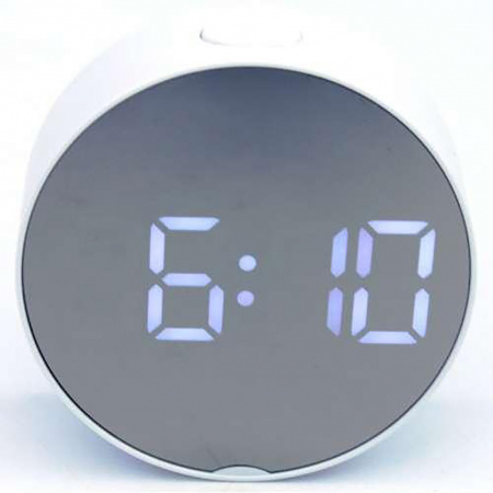 Настільний годинник Led Mirror Clock (6505)