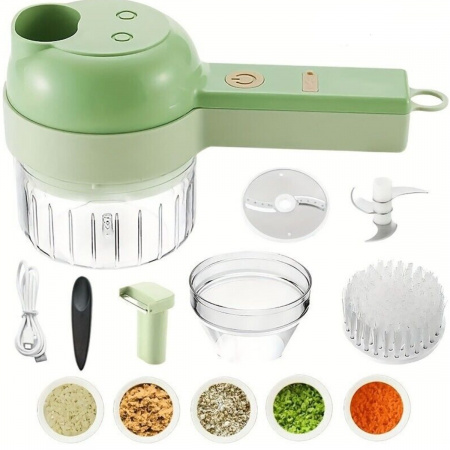 Подрібнювач ручний електричний Food Chopper Catling 4 в 1 