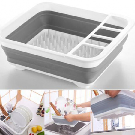 Сушарка для посуду складана Multi-Function Drain Rack